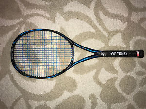 NEW Yonex EZONE DR 98 blue tennis racquet - 4 1/4 - Kyrgios STRUNG!