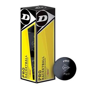 3 x Dunlop Pro Racquetball Balles - PRIX LE PLUS BAS SUR INTERNET