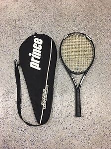 Prince O3 Silver Oversize 118 Tennis Racquet Triple Threat FREEs&h !!!