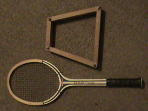 Garcia XL-200 tennis racquet  RARE  with Clamp