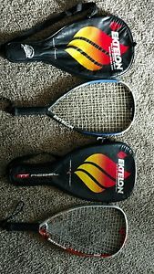 ektelon tt rebel and airblast light raquet ball raquet