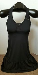 Womens Reebok tennis dress, size S, black, slim fit