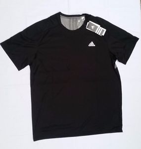 Adidas M Clima 3S SS T Black/Black/DkgreyHT Size Large T-Shirt