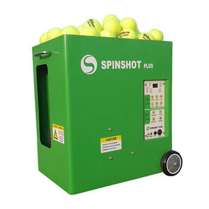 New SPINSHOT-PLUS Tennis Ball Machine W/ phone Iphone Android remote control