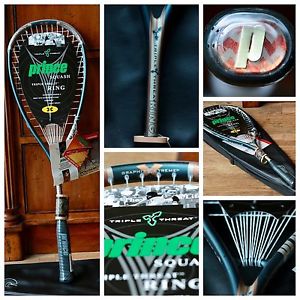 Prince Triple Threat Tungsten RIP Squash Racquet - Fast Ship!