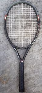 RARE Wilson Hyper Hammer 2.3 OS 110 Tennis Racquet 4 3/8" EUC