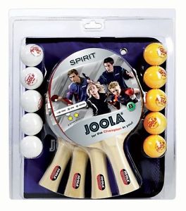 JOOLA Ensemble TT Family Paquet de tennis table mit Sport,Balles u. Sac