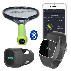 Usense Smart Tennis Racket Wirstband Sensor Training Aid Swing Data Analyzer HOT