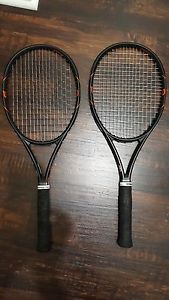 WILSON FST 95 burn (2 tennis rackets  racquets  together for one price) grip 4/3