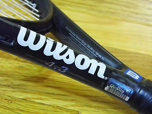 NEW STRINGS Wilson Hyper Hammer Stretch 4.3 Oversize 110 Racquet 4 1/4" Racket