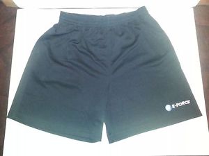 E-Force Dri-Fit Men's Racquetball shorts - Black Size Large - New