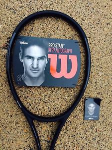 NEW 2017 Wilson Pro Staff RF97 Autograph Tennis Racquet 4 1/4 free shipping