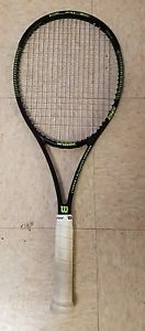 ONE STRUNG Wilson Blade 98 18x20 Tennis Racket 4 1/2 - 2015 10.7oz BLX Amplifeel