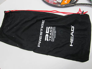 **NEW** HEAD PRESTIGE 25TH ANNIVERSARY EDITION TENNIS RACQUET DRAWSTRING BAG