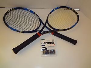 2 Wilson Ultra 100 tennis racquets
