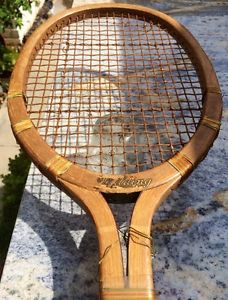 *RARE*!! TONY WILDING ~ Unofficially Sponsored Wilson Tennis Racquet ~ 1917-1933