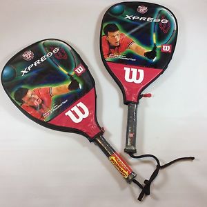 WILSON STRETCH 22" XPRESS RACQUETBALL  RACQUETS Set of 2