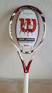 Wilson Five Lite BLX 103 4 1/8 Plus free Stringing