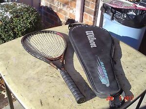 Wilson Sledge Hammer 2.8 Stretch Tennis Racquet w Full Cover 4 5/8" Grip