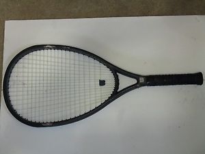 WILSON  HYPER CARBON  SUPER OVERSIZE TENNIS RACQUET 4 5/8 GRIP