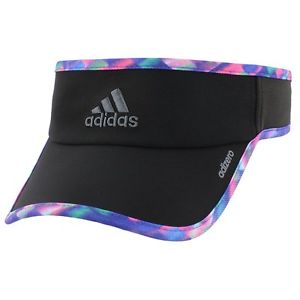 Agron Hats & Accessories Womens Adizero Ii Visor, Black/Deepest Space Multi One