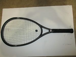 WILSON  HYPER CARBON OVERSIZE TENNIS RACQUET 4 5/8 GRIP