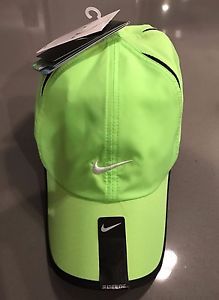 New Nike Dri-Fit Featherlight Hat Lime Green