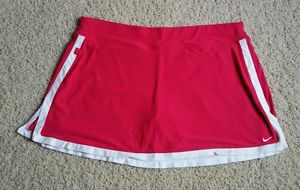 Women's Nike Dri-Fit Tennis Running Skirt/Skort/Shorts SZ 1X Hot Pink