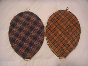 Vintage Rare Tennis Racquet Covers Two (2)