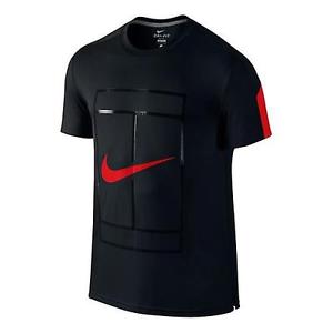 New Rare Nike Tennis Court graphic crew T-Shirt men black 729262-010