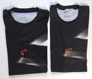 Athletic DNA Lot Of Mens Size Small Tennis Shirts Black And White Red