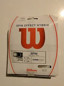 Wilson Spin Effect Hybrid Tennis String- 6 Sets