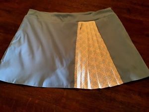 NWT Women's Adidas Tour Accrd Pleated Golf Tennis Skirt Skort AE3480 LARGE