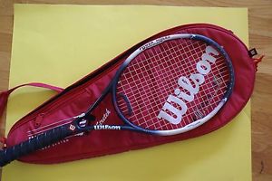 Wilson Hammer 6.4 Power Holes Mid Plus 95 Tennis Racquet/Racket 4 1/2
