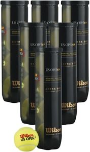 Wilson US Open Tennis Ball - 24 Pack High Grade Athletic Durable Superior ITF