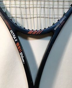 WILSON LARGEHEAD ULTRA 2 PWS GRAPHITE BORON 4 3/8 L3 TENNIS RACQUET (ST VINCENT)