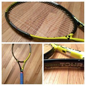 Fischer Magnetic Tour Tennis Racquet 100 sq in 4 3/8 grip, good condition!