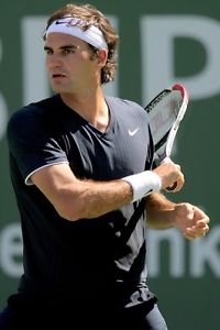 Nike Federer RF Men's Spring V-Neck Top shirt tennis sz M nadal