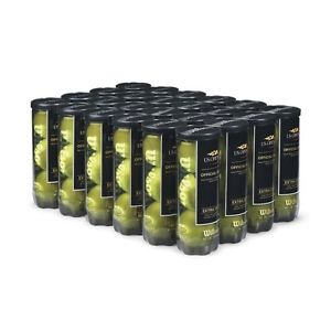 WILSON WRT1071 US OPEN Extra Duty TENNIS BALLS 1 Case (72 Balls/24 cans)