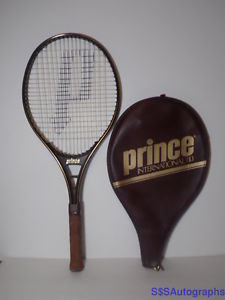 VINTAGE 1983 PRINCE INTERNATIONAL 110 TENNIS RACQUET RACKET ORIGINAL CASE COVER