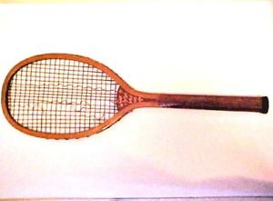 CLASSIC Wright & Ditson Wood Tennis Racquet RARE Sports Circa 1890 Original Gut