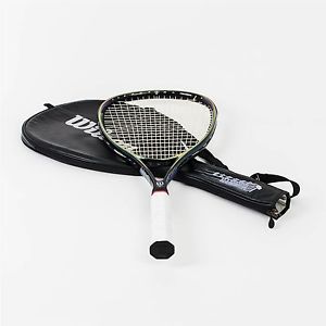 Wilson Sledge Hammer 6.3 Tennis Racket 4-1/2" w/ Bag 110" Sq. Oversized Racquet