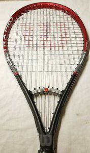 WILSON ULTRA PRO GRAPHITE TITANIUM POWER STRINGS TENNIS RACQUET. VERY RARE