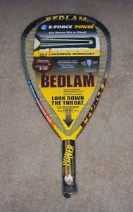 E Force Bedlam 185 Grams Racquetball Racquet Grip Size 3 5/8" * NEW