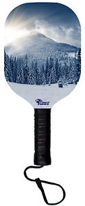 Winter Forest Composite Pickleball Paddle