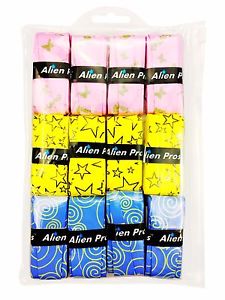 Alien Pros X-Tac Tennis Squash Racquetball Overgrip Tape 12-pack - 02