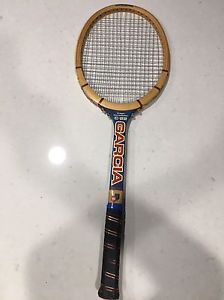 EXTREMELY RARE Garcia Cragin C-22 Wood Tennis Racket Racquet Handcrafted in USA