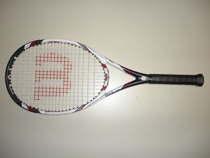 WILSON BLX FIVE 103  AMPLIFEEL 360 TENNIS RACQUET 4 3/8 (NEW STRINGS)