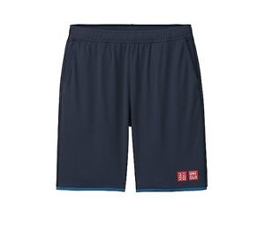 UNIQLO TENNIS SHORTS  KEI NISHIKORI   2016 SIZE  L   BLUE  AUSTRALIAN OPEN 2016