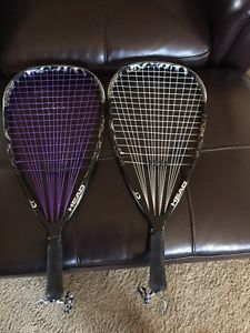 2- Head Problem Child Racquetball Racquet's